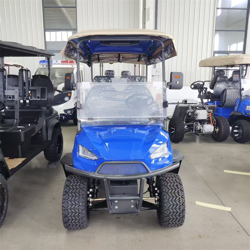 2座+车斗 蓝色 golf cart804.jpg 2座+车斗 蓝色 golf cart804.jpg